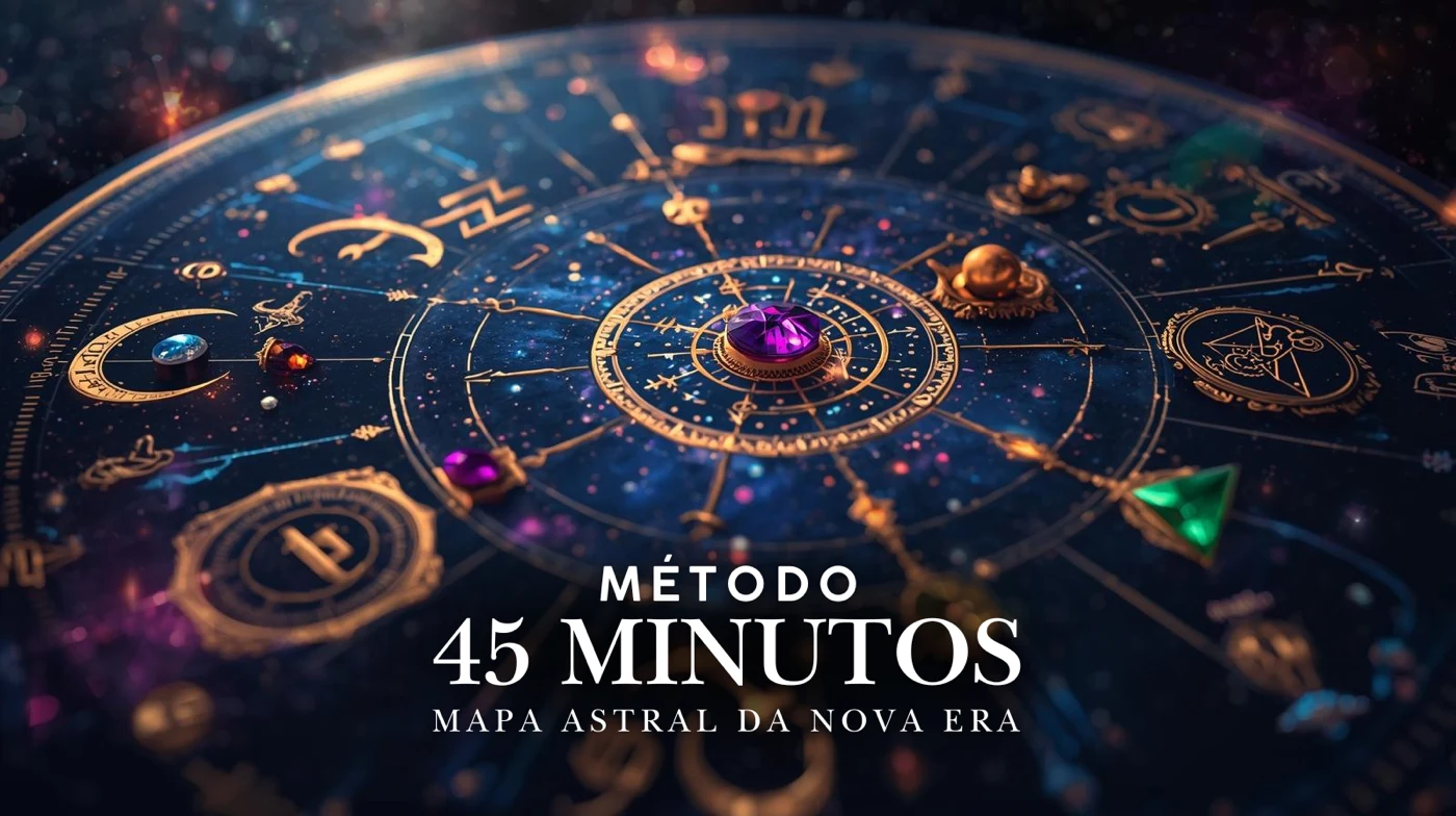 Método 45 Minutos — Mapa Astral da Nova Era